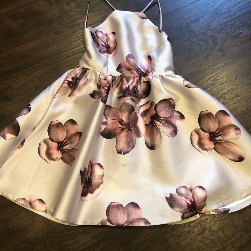 Lulus Floral Dress